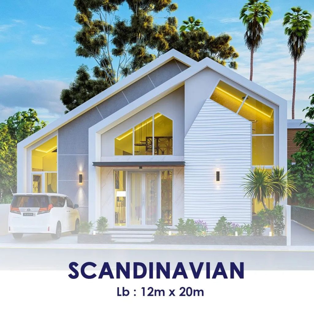desain rumah scandinavian minimalis